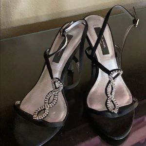 Black Slingback dressy heels